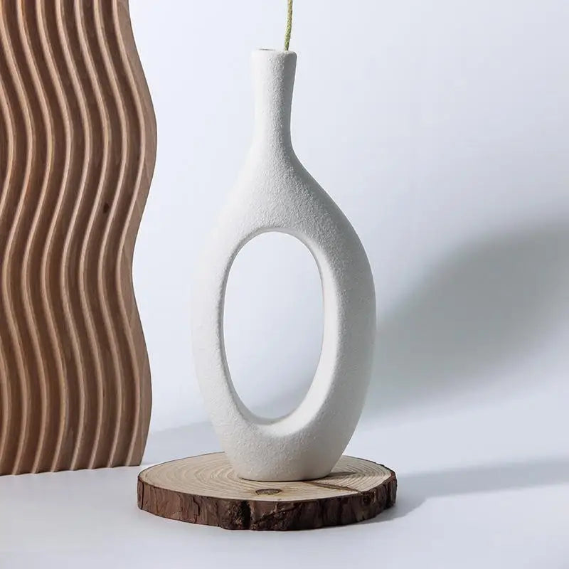 Vase avec un Trou au Milieu